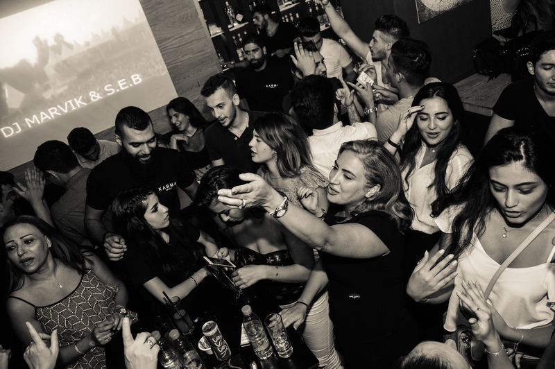 Karma Beirut on Saturday Night
